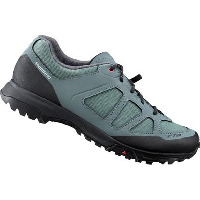 Photo Paire de chaussures vtt femme shimano et300 vert