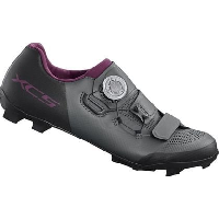 Photo Paire de chaussures vtt femme shimano xc502 gris