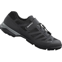 Photo Paire de chaussures vtt shimano mt502 noir