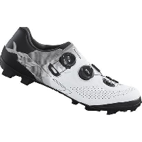 Photo Paire de chaussures vtt shimano xc702 blanc