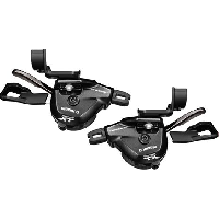 Photo Paire de commandes shimano xt sl m8000 3x11v i spec noir