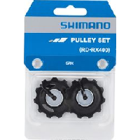 Photo Paire de galets shimano grx rd rx400 10v