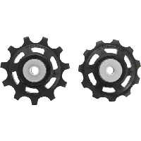 Photo Paire de galets shimano xtr rd m9000 11v noir