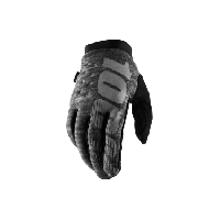Photo Paire de gants 100 brisker cold weather heather gris