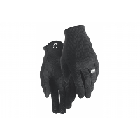 Photo Paire de gants longs assos trail noir series