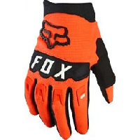 Photo Paire de gants longs enfant fox dirtpaw orange