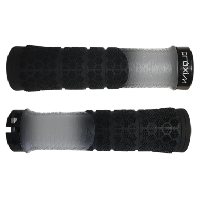 Photo Paire de grips ergonomiques prologo x shred gris crystal smoke noir