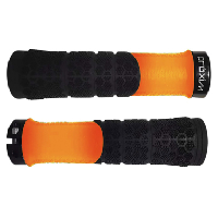 Photo Paire de grips ergonomiques prologo x shred orange noir