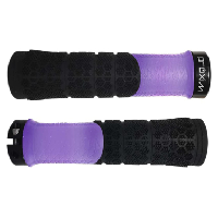 Photo Paire de grips ergonomiques prologo x shred violet noir