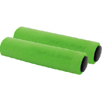 Photo Paire de grips massi silicone mat vert