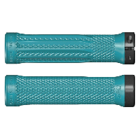 Photo Paire de grips oneup lock on turquoise