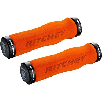 Photo Paire de grips ritchey wcs truegrip hd locking orange