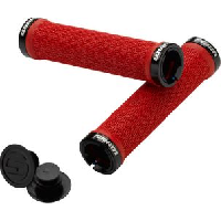 Photo Paire de grips sram lock rouge