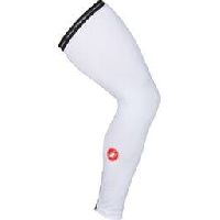 Photo Paire de jambieres castelli upf 50 blanc