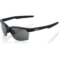 Photo Paire de lunettes 100 sportcoupe soft tact noir ecran fume