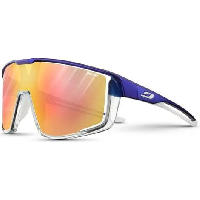 Photo Paire de lunettes julbo fury reactiv 1 3 fdj bleu blanc