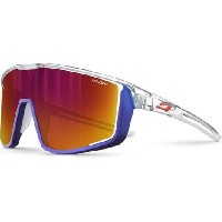 Photo Paire de lunettes julbo fury spectron 3 fdj bleu transparent