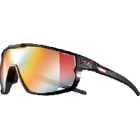 Photo Paire de lunettes julbo rush reactiv photochromic noir rouge