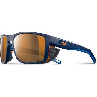 Photo Paire de lunettes julbo shield cameleon bleu orange