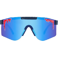 Photo Paire de lunettes pit viper the basketball team double wide bleu