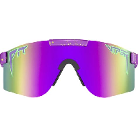 Photo Paire de lunettes pit viper the donatello polarized double wide violet