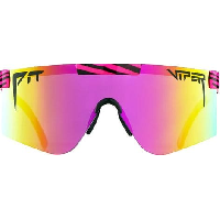 Photo Paire de lunettes pit viper the hot tropics polarized 2000s rose violet polarise