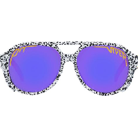 Photo Paire de lunettes pit viper the son of beach polarized exciters blanc bleu