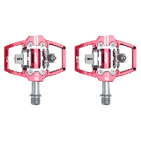 Photo Paire de pedales automatiques ht components t2 sx rouge