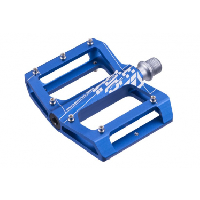 Photo Paire de pedales plates insight aluminium mini bleu