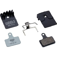 Photo Paire de plaquettes bbb discstop coolfin organiques pour shimano dura ace ultegra 105 tiagra grx