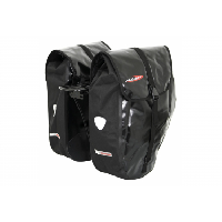 Photo Paire de sacoche porte bagage arriere massi cm 226 impermeable noir