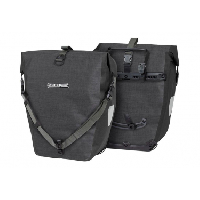 Photo Paire de sacoches de porte bagage ortlieb back roller plus 40l gris noir