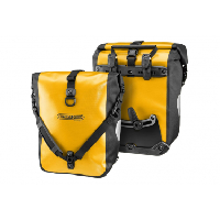 Photo Paire de sacoches de porte bagages ortlieb sport roller classic quick lock2 1 25 l jaune sun noir