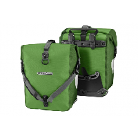 Photo Paire de sacoches de porte bagages ortlieb sport roller plus 25l vert kiwi moss