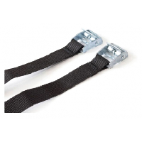 Photo Paire de sangles ortlieb compression straps avec boucle en metal noir