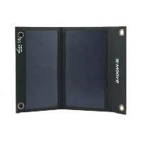 Photo Panneau solaire 12w avec batterie integree