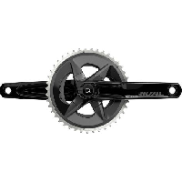 Photo Pedalier capteur de puissance sram rival axs dub wide 43 30 dents 2x12v sans boitier noir