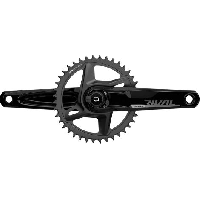 Photo Pedalier quarq capteur de puissance sram rival axs dub wide 40 dents 1x12v sans boitier noir