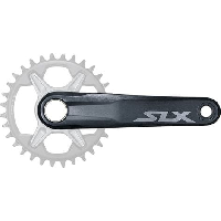 Photo Pedalier shimano slx boost fc m7100 1 12v sans plateau