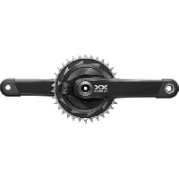 Photo Pedalier sram xx sl t type eagle powermeter dub 34 dents 12v noir sans boitier