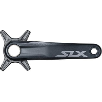 Photo Pedalier vtt shimano 12v slx m7120 175mm mono integre sans plateau