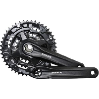 Photo Pedalier vtt shimano 9v mt210 170mm 44 32 22 integre