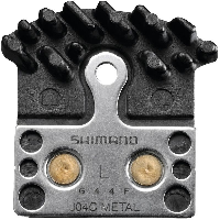 Photo Plaquettes de frein à disque Shimano j0ac sintermetall ice-tech pour br-m985/785/675