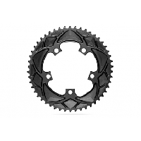 Photo Plateau narrow wide absoluteblack 110bcd round premium chainring pour transmission shimano fsa praxis rotor s works