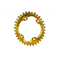 Photo Plateau narrow wide ovale absoluteblack premium oval chainring 96 4 bcd for shimano xt m8000 slx m7000 12 v or