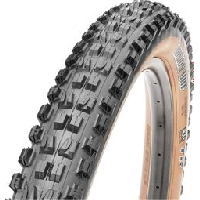 Photo Pneu maxxis minion dhf 27 5 tringle souple tubeless ready 3c maxx terra exo protection flanc beige