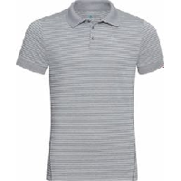 Photo Polo manches courtes odlo nikko dry gris homme