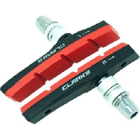 Photo Porte patin vtt e bike vae clarks a vis v brake asymetrique renforce rouge pr