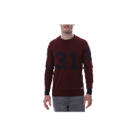 Photo Pull over bordeaux homme hungaria r neck edition