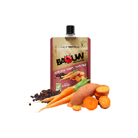 Photo Puree energetique bio baouw patate douce carotte poivre timut 90g